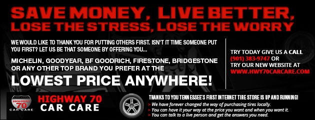 Top Brand Tires at the Lowest Price Anywhere!