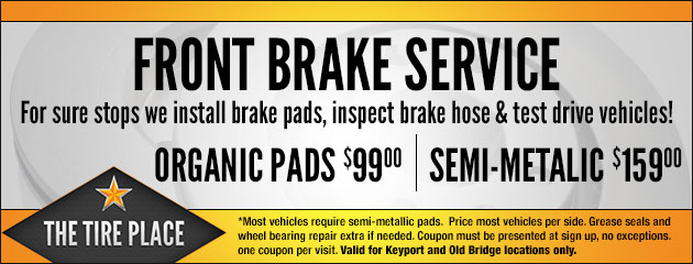 Front Brake Service Special