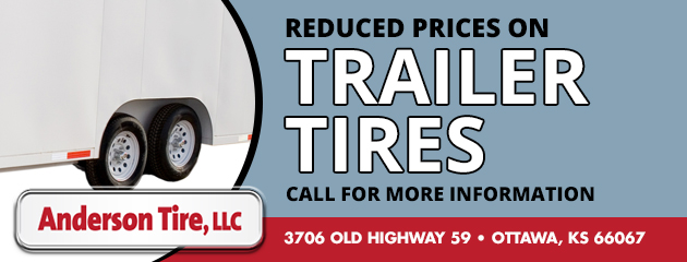 Reduced prices on trailer tires