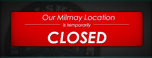  Milmay location is temporarily closed!