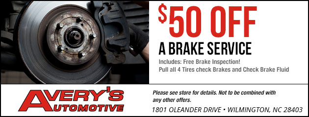  Brake Special! $50.00 Off 