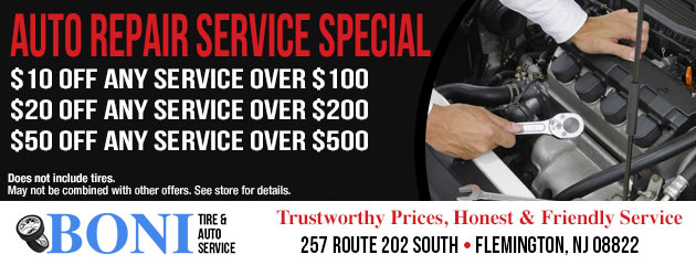 Auto Repair Service Special