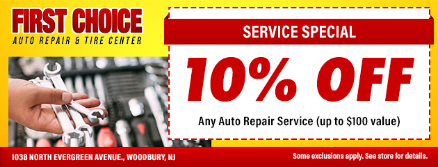 Auto Repair Service Special