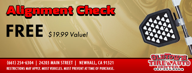 Free Alignment Check Savings Special 