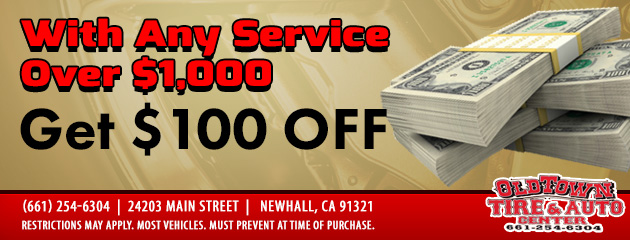 Any Service Over $1,000 Savings Special 