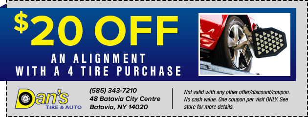 $20 Off A Wheel Alignment 