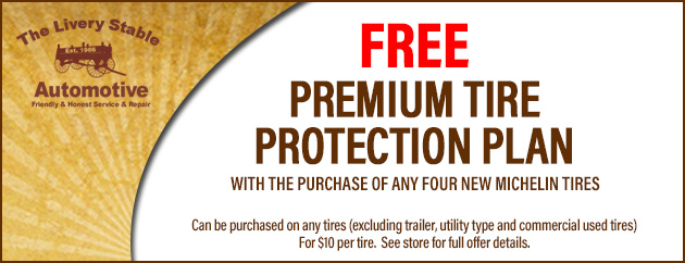 Free Premium Tire Protection Plan