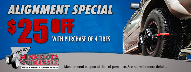 $25 Off Alignment Special