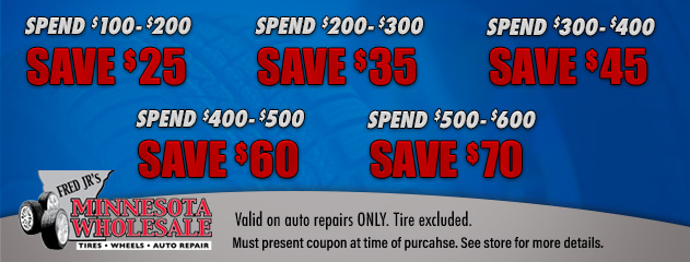 Spend and Save Service Special