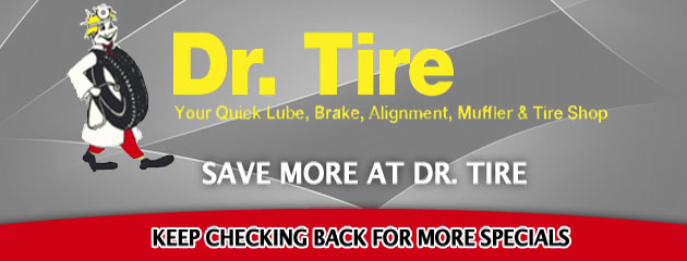 Dr Tire_Coupons Specials