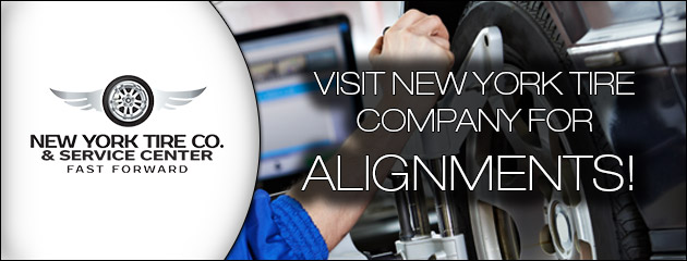 Visit New York Tire Company for Alignments! 