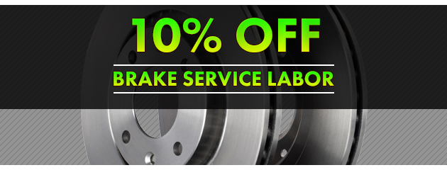 Brake Service - 10% Off