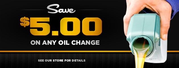 Oil Change - $5 Off