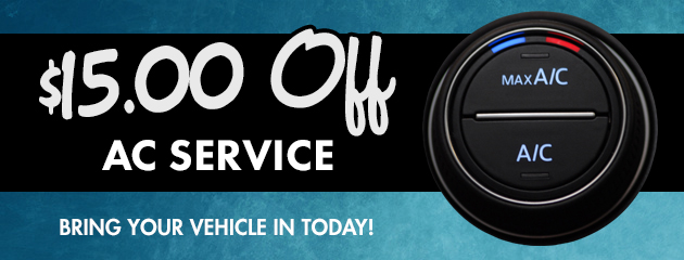 AC Service - $15 Off