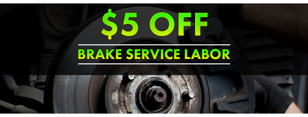 Brake Service - $5 Off