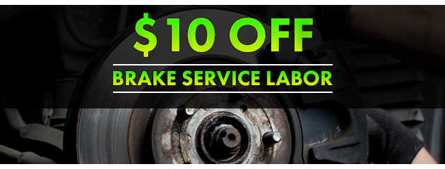 Brake Service - $10 Off