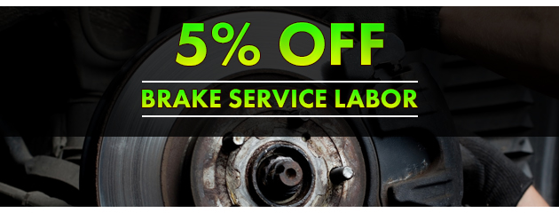 Brake Service - 5% Off