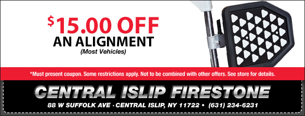 $15 Off Alignment Special