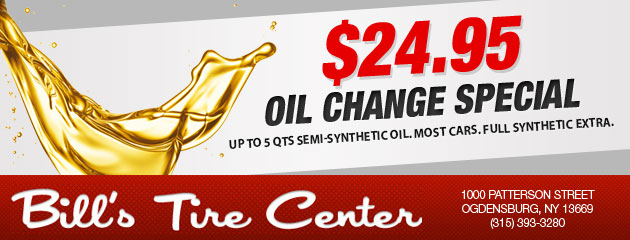$24.95 Oil Change Special