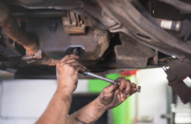 Oil Change at Twisted Wrench